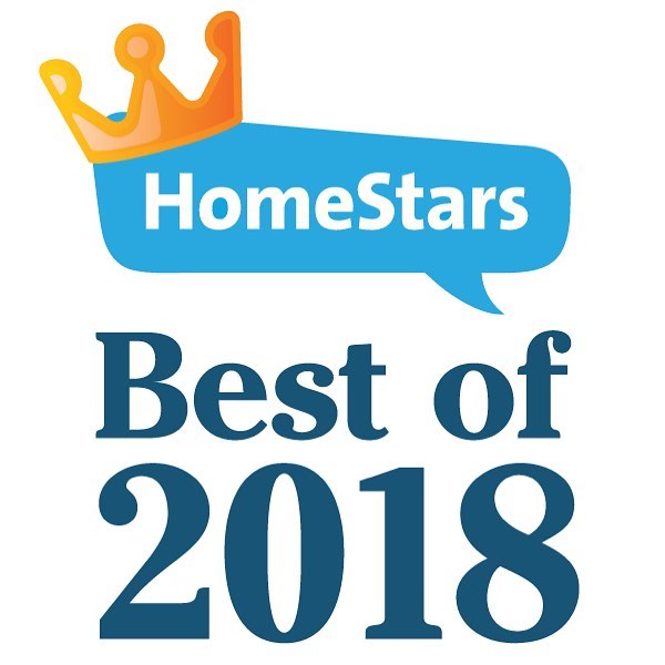 Best of 2018 Award Winner on Homestars.com